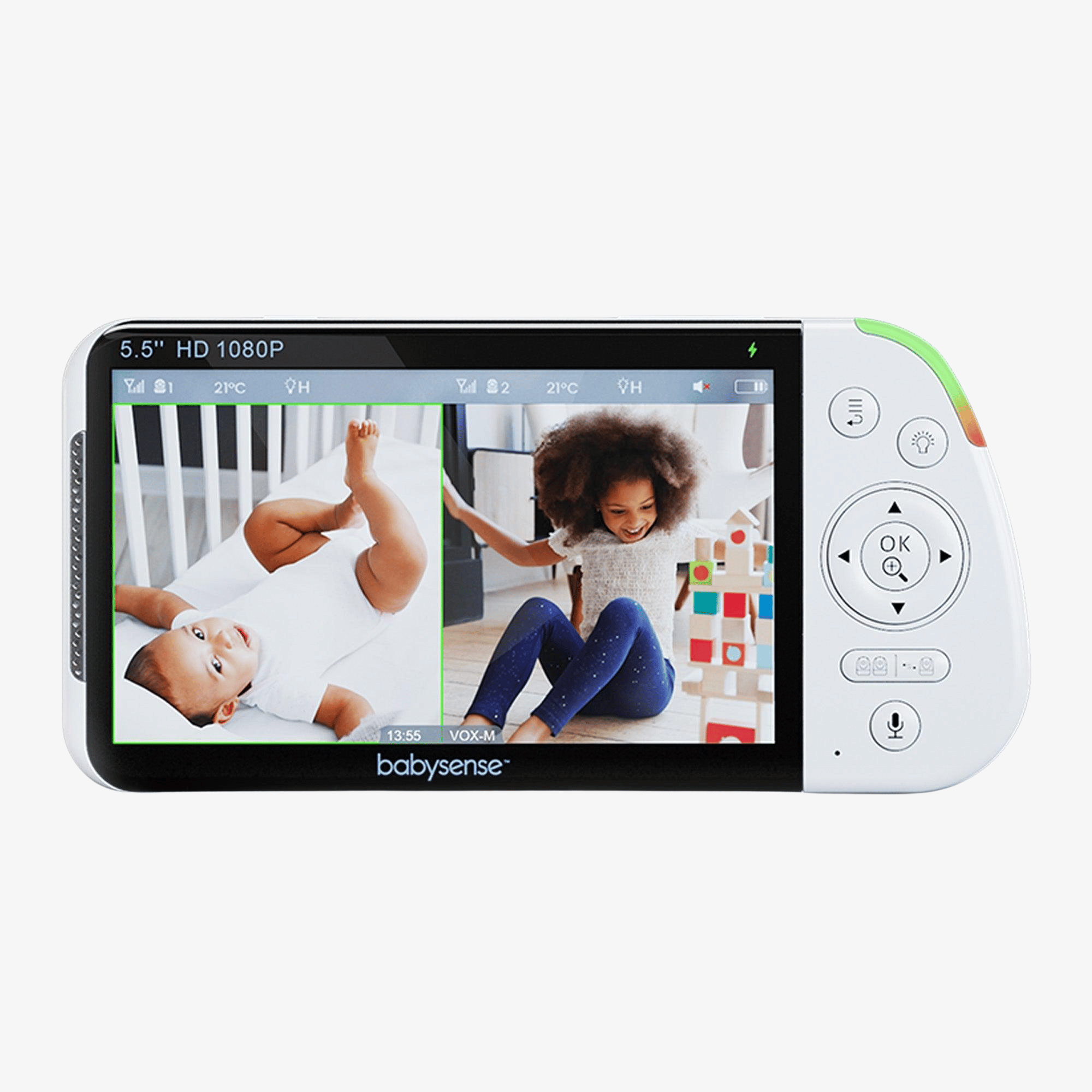 Parent Unit for 5.5" Split-Screen Video Baby Monitor MaxviewPRO\Babysense PRO