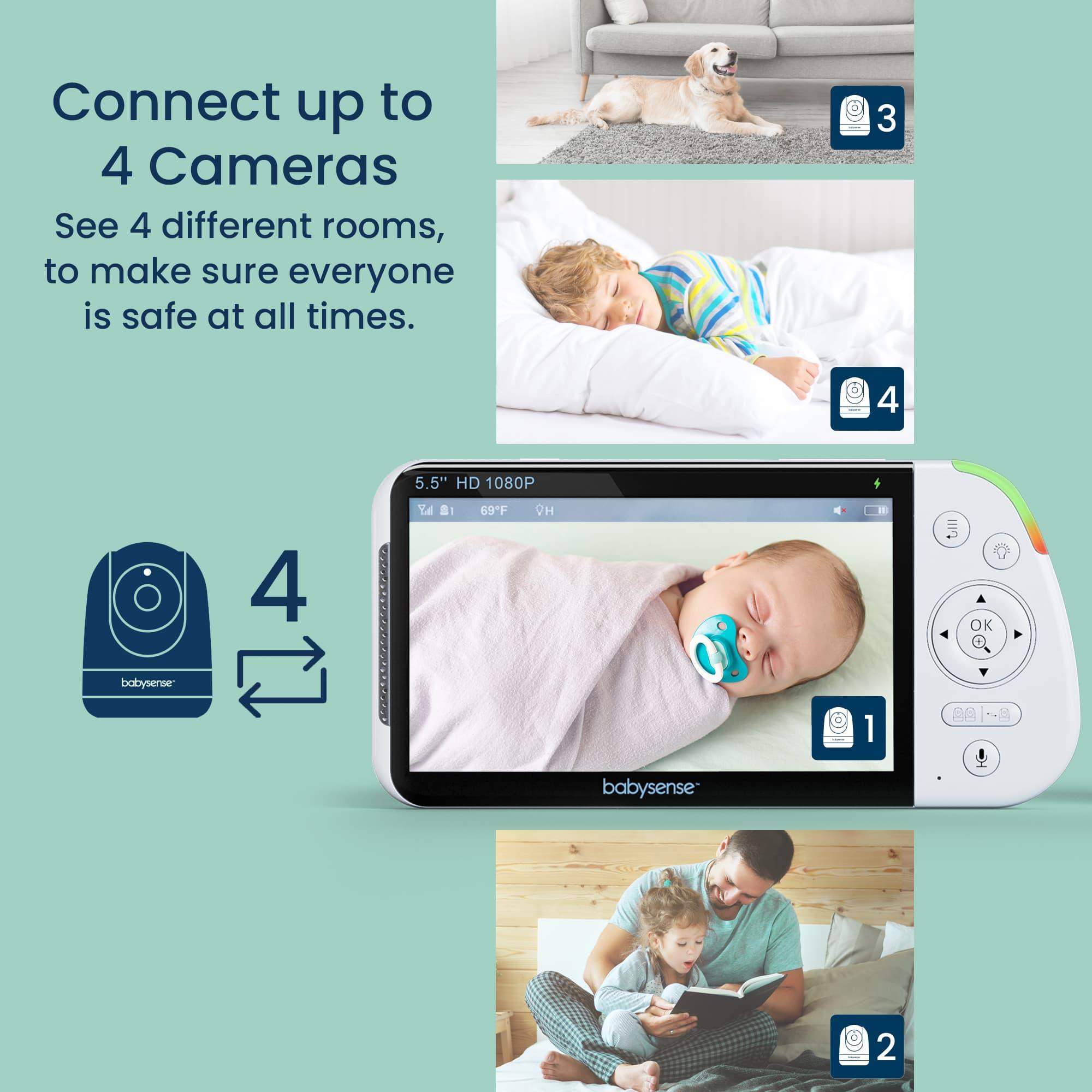 Babysense HOME 2-in-1 Monitoring Set